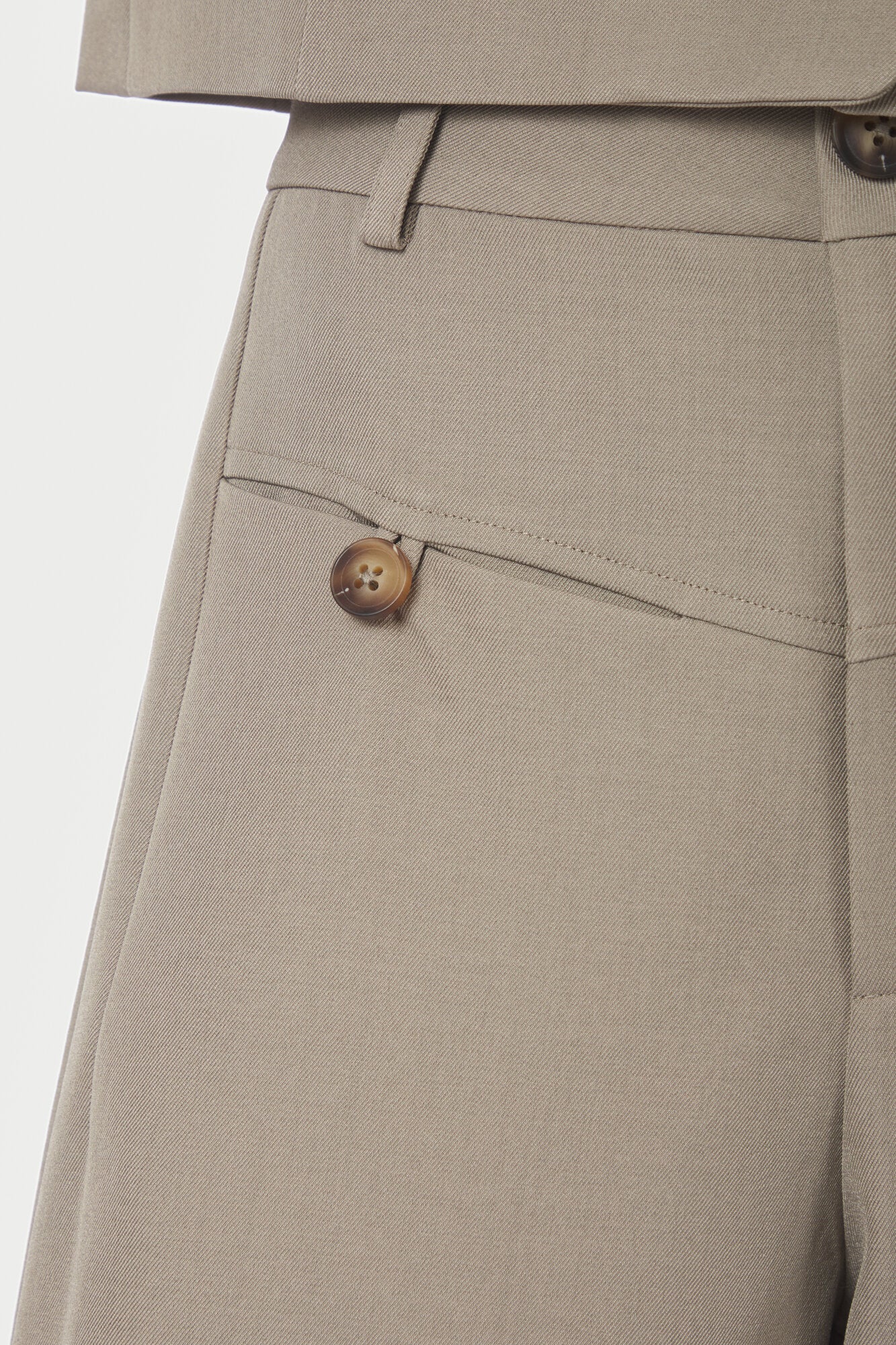 Massie Structure bukser - Warm Grey